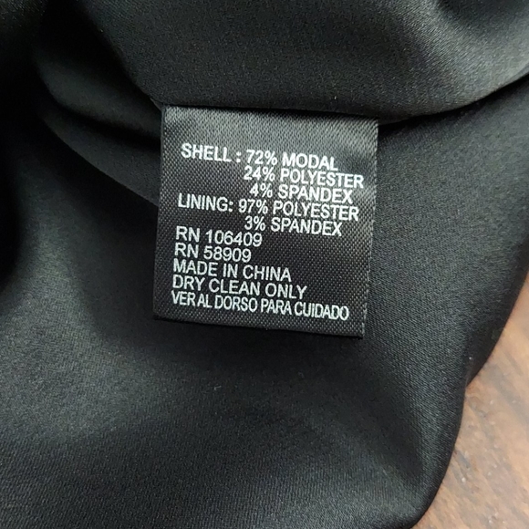 Donated - Black Dress With Cutouts - Picture 6 of 6